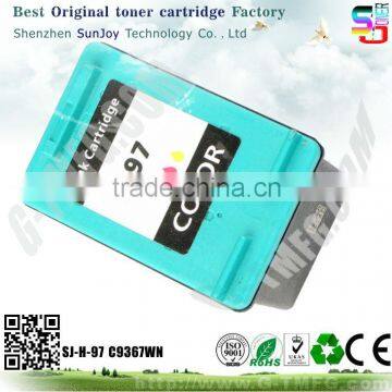 Wholesale Printer Ink Cartridge Compatible C9363WN 97 for Deskjet 400 series HP Deskjet 460c 460cb 460wbt 460wf Mobile Printer