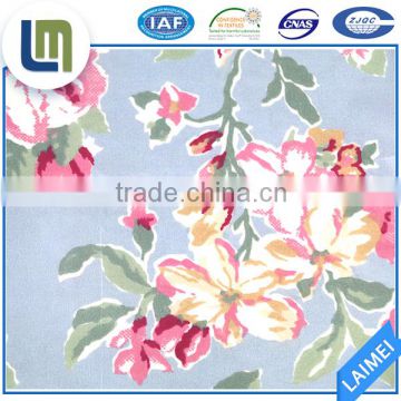 Flower printing fabric woven fabric bedding sheet fabric