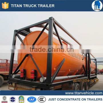 20ft international frame tank container