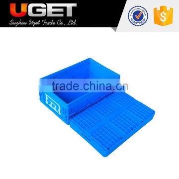 Oil resistance multifunctional nestable and stackable plastic crate