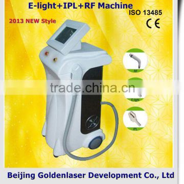 2013 Exporter E-light+IPL+RF machine elite epilation machine weight loss body faradic machine
