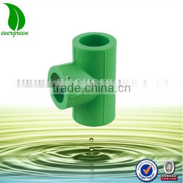 7036 PPR Pipe Equal Tee for water supply system