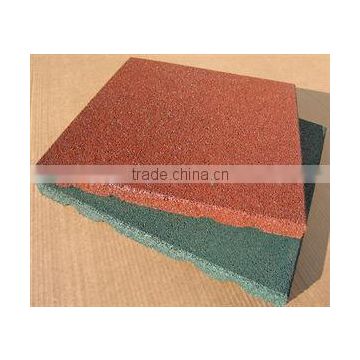 45mm Outdoor Walkway Wear-resistance Brickface Rubber Tile/Rubber Mat