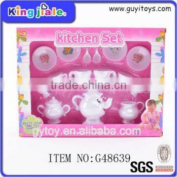 Newest high performance plastic children tea set