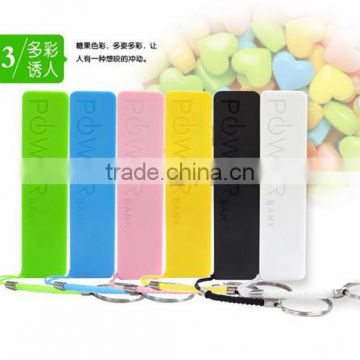 Promotion Gift 2600mAh power bank mobile charger for Samsung,Iphone,HTC,Xiaomi...