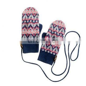 fashional pretty warm cozy soft popular string fingerless glove