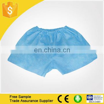 Xiantao Factory Nonwoven Disposable Spa Underwear Short Pants boxers