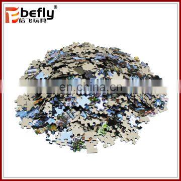 Shantou factory OEM ODM cardboard jigsaw puzzle 5000 pieces