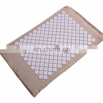 High quality cotton and linen fabric coconut fiber Natural Shakti acupressure mat