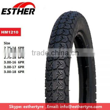 Esther Brand HM1210 Motorcycle Tyre 2.75-14 6PR