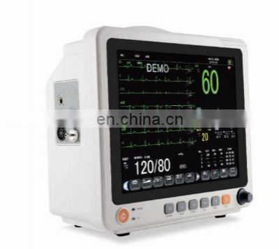 Manufacturer High Quality multi-parameter  Neonates  Adults ICU cardiac Monitor with touch screen