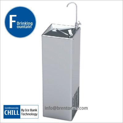 DF27C Stainless Steel Water Cooler Free Standing Drinking Fountain