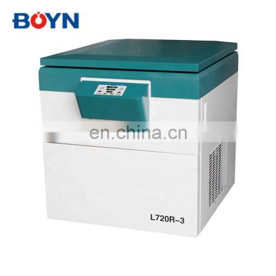 L720R-3 Medical Blood Bank Bag Refrigerated Floor Type Low Speed Cooling Centrifuge