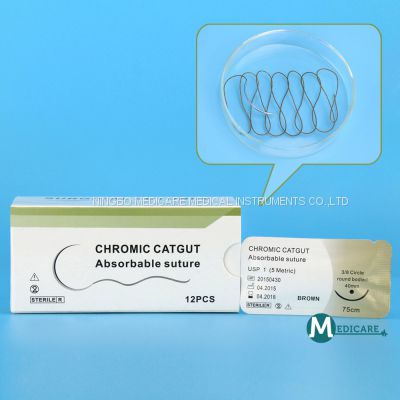 Surgical Suture Chromic Catgut Absorbable Suture