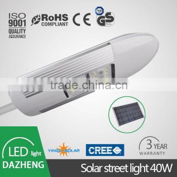 Customized high quality wholesale Aluminum led solar street light with 5-12m pole