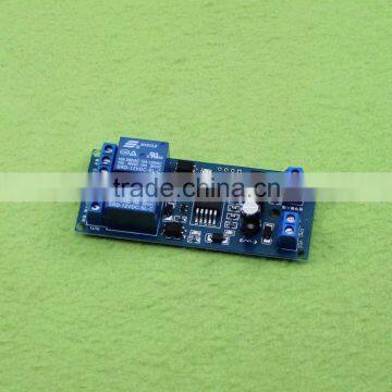 12V double circuit relay module delay timer switch motor positive inversion controller programmable