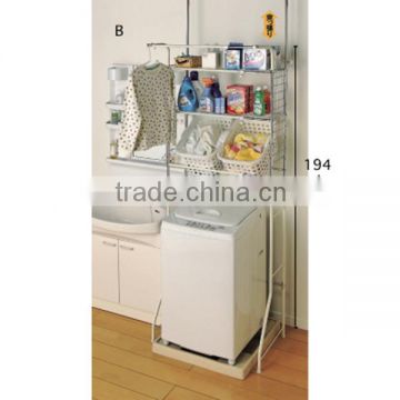 High quality extendable steel washing machine rack 3S-05