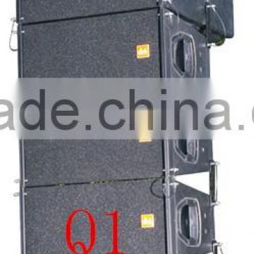 Dual 10 inch(neodymium) Q1 line array speaker from guangzhou , china