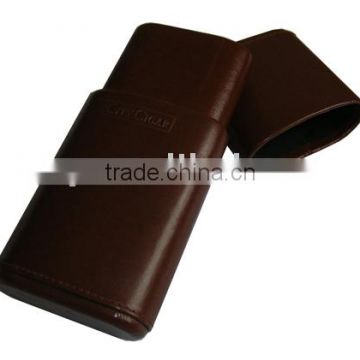 Leather Travel Cigar Case and Cigar Tube