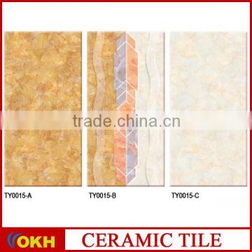 keramik tile, cheap ceramic wall tile ,building materials 12x8 #TY0015