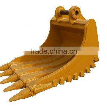 Good quality Excavator Rock Dustpan bucket made in China but western quality