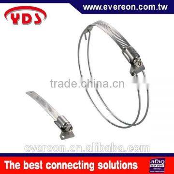 Pipe support stainless steeel hose clamp for air conditioner