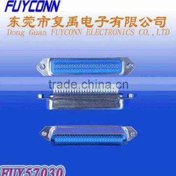 Ribbon Centronics Connector Solder Cup Contacts Easy Type Male Plug Header with Hex Head Nuts