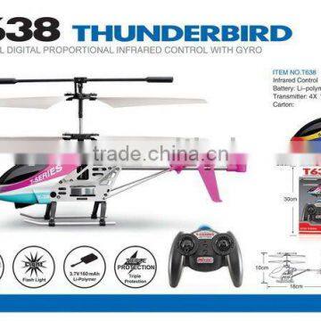 3CH DIE CAST RC HELICOPTER WITH GYRO