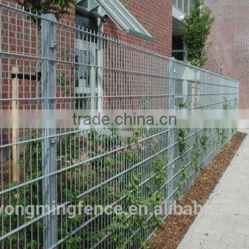 Steel powder coated twin wire high security mesh fence