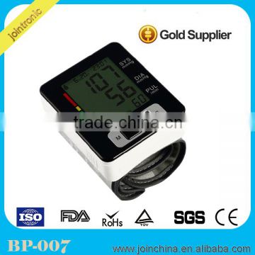 Automatic Digital Arm Blood Pressure Monitor & Heart Beat Meter for home,wrist blood pressure cuff apparatus device