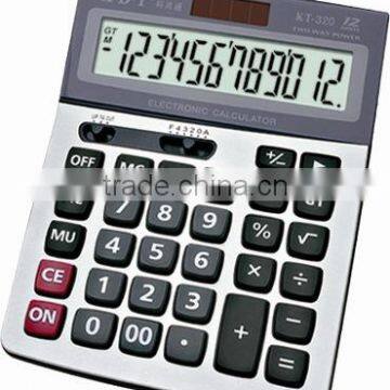 Large solar power calculator KT-320