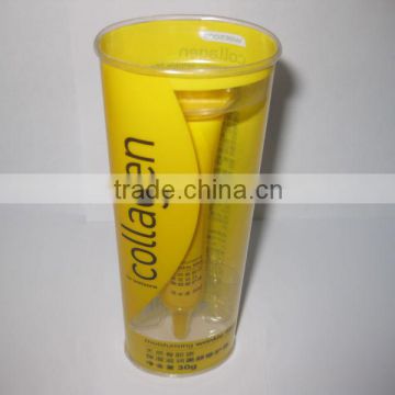 clear plastic cylinder