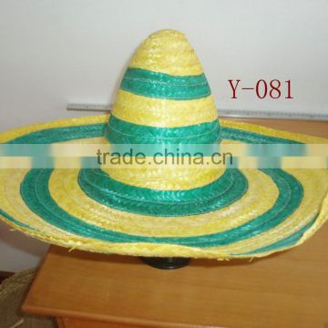 Sombrero hat,straw hat