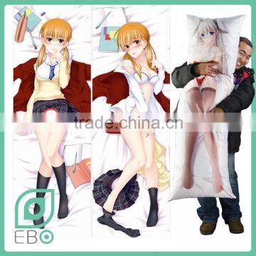 Anime figures hug pillow cover body pillow custom design monster school uniform