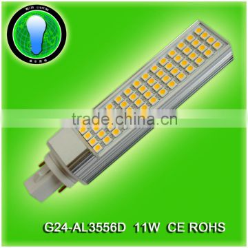 warm white SMD5050 PL 11w G24 LED with High Quality Pl 11w G24 Led