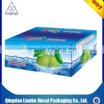 factory luxury corrugated paper colorful fruit box