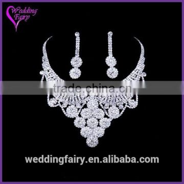 High Quality Latest Style Crystal wedding crystal jewelry set