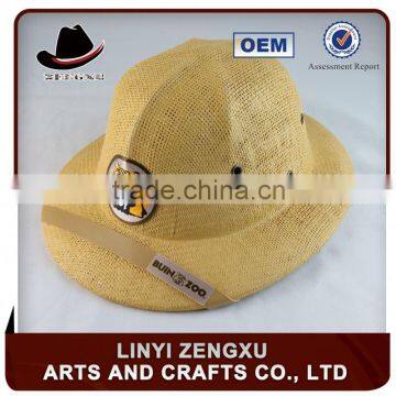 attractive safari outdoor straw mesh hat