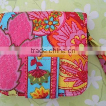 Z112 Quilted 100% Cotton Wallet