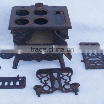 cast iron cook stove parts of precision casting