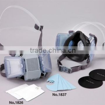 Cost-effective comfortable fit mask respirator with replacement filters