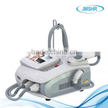 Portable IPL elight beauty equipment with IPL handle and RF handle