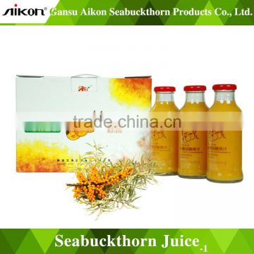 Seabuckthorn fruit drink stomach liver sober balanced nutrition beauty