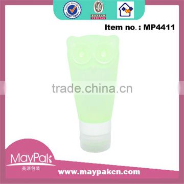 foldable silicone bottle for skin crae products filling MP4411