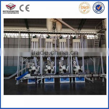 palm kernel biomass waste recycling pellet production line