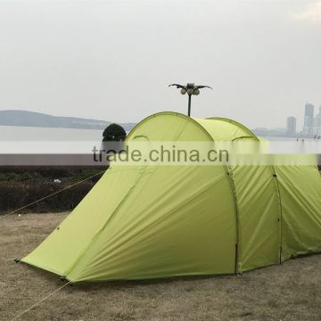 Light Green Portable 2 Person Camping Tent Waterproof Motorcycle Tent Cover