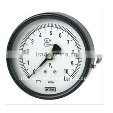 Bourdon tube pressure gauge,for tyre pressure apparatus