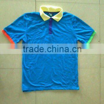 2012 summer hot sale boys jersey polo shirt