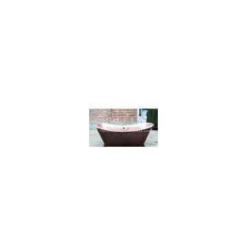 Sell Double-Layer Red Copper Bathtub
