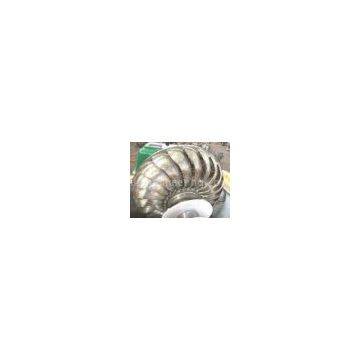 High Specific Speed Turgo Hydro Turbine / Turgo Water Turbine with Stainless steel Runner Diameter B